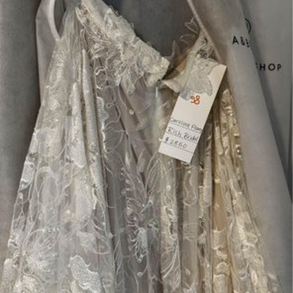 Brand New Rish Bridal Carolina Flowy Wedding Skirt size 6 - Picture 6 of 14